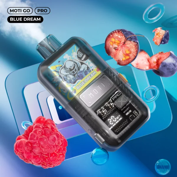 MOTI Go Pro 12000 Puffs Dual Mesh Smart Screen 3% 5% Low Nikotin Pen za enkratno uporabo za enkratno uporabo Nakup na debelo - WhizVape - 4