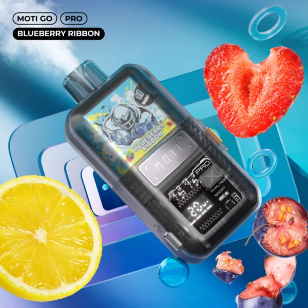 MOTI Go Pro 12000 Puffs Dual Mesh Smart Screen 3% 5% Low Nikotin Rechargeable Vapes Pero za enkratno uporabo Nakup na debelo - WhizVape - 5