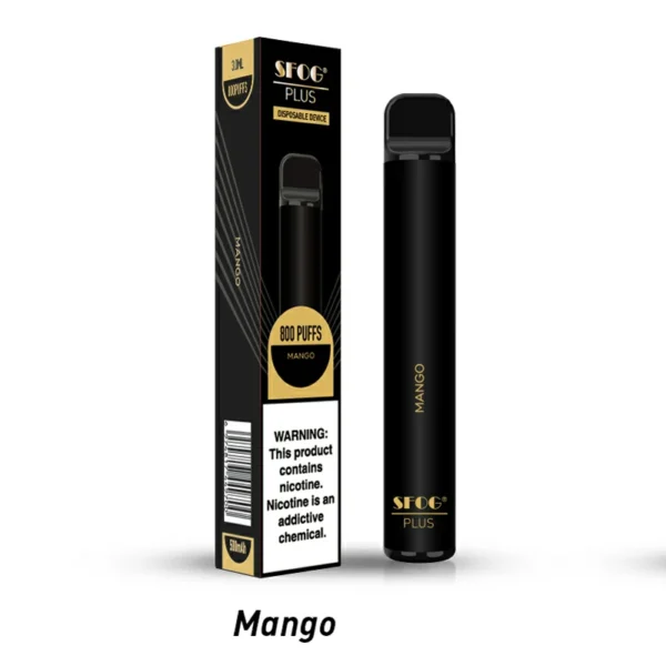 SFOG PLUS 800 Puffs 2% 3% 5% Перезаряджувана одноразова ручка для електронних сигарет з низьким вмістом нікотину Купуйте оптом - WhizVape - 8