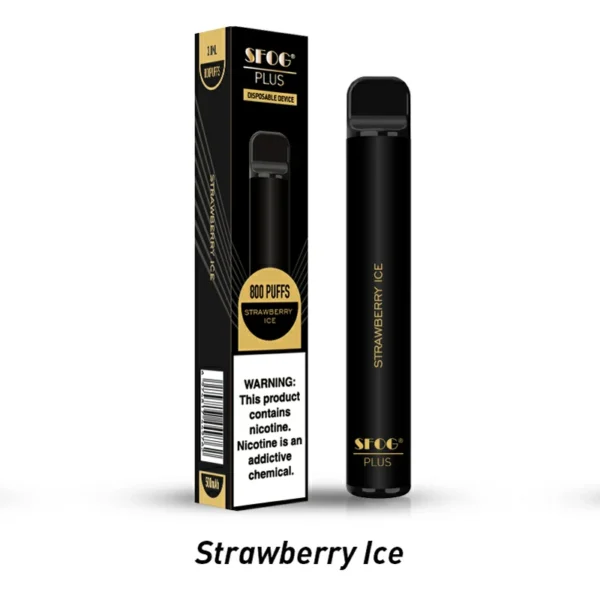 SFOG PLUS 800 Puffs 2% 3% 5% Перезаряджувана одноразова ручка для вейпів з низьким вмістом нікотину Купуйте оптом - WhizVape - 10
