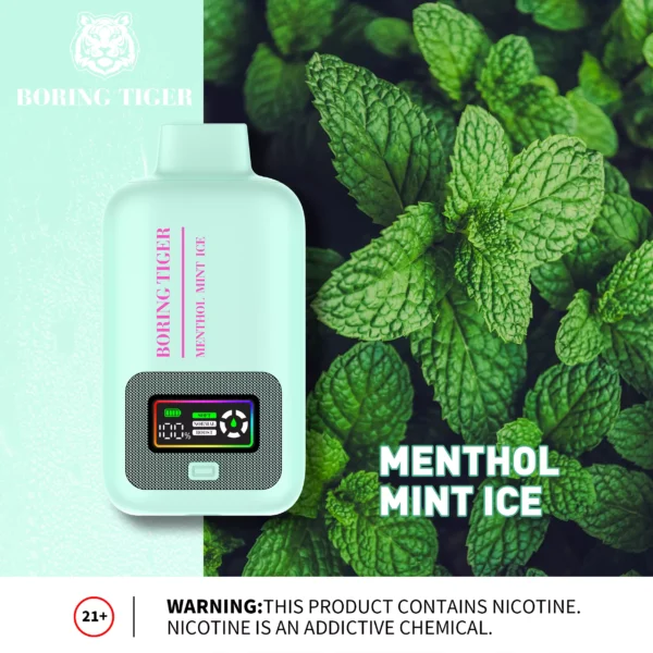VASY Boring Tiger 25000 Puffs Schermo digitale 4 Mesh Coil 50mg Penna per vaporizzatori usa e getta ricaricabile a basso contenuto di nicotina Bulk Acquista all'ingrosso - WhizVape - 13